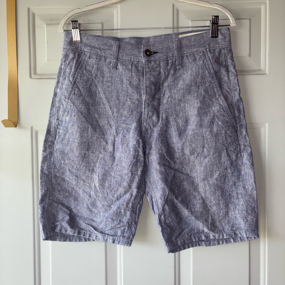 Rag & Bone chambray loose fit Blade shorts size 30